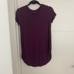 Purple tee
